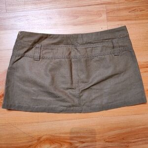 Diesel Women's Mini Skirt Brown Sz 30